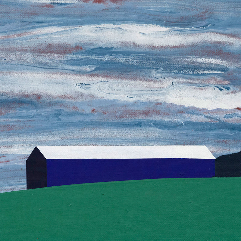 Charles Pachter Oro Barn 1998 Caviar20 painting barn