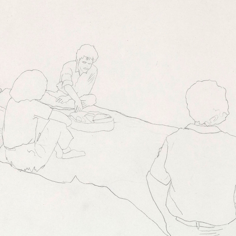 Charles Pachter drawing canadian picnic Caviar20