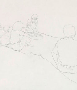Charles Pachter drawing canadian picnic Caviar20
