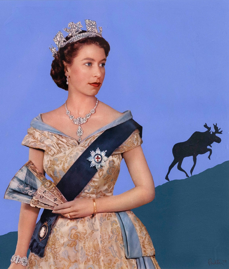 Charles Pachter Queen Moose Caviar20