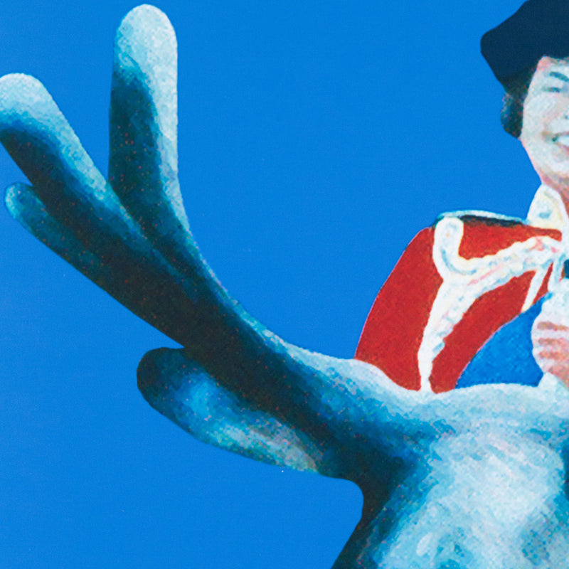 Charles Pachter, "Joy Ride"  Canada, 1983  Glicée  Signed, dated, and numbered by artist  13.5"H 13"W (work)  Very good condition