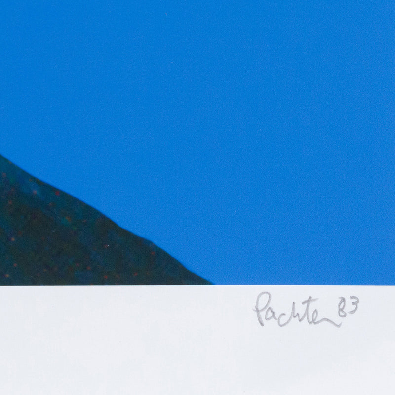 Charles Pachter, "Joy Ride"  Canada, 1983  Glicée  Signed, dated, and numbered by artist  13.5"H 13"W (work)  Very good condition