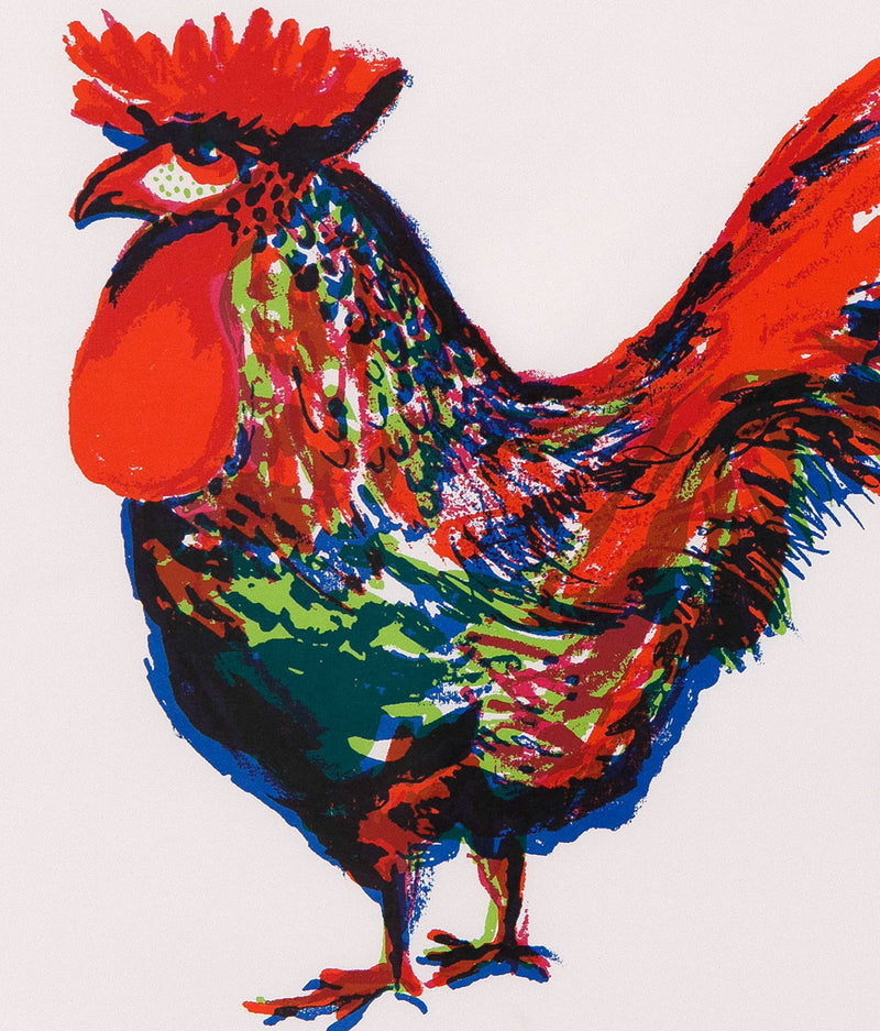 Charles Pachter prints Rooster Caviar20