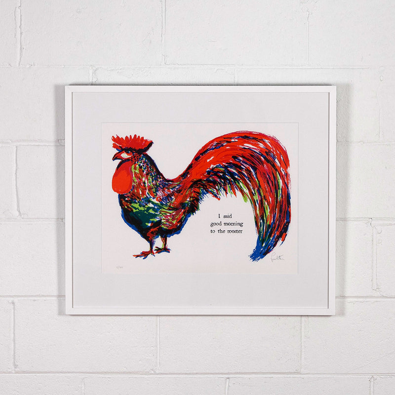 Charles Pachter prints Rooster Caviar20