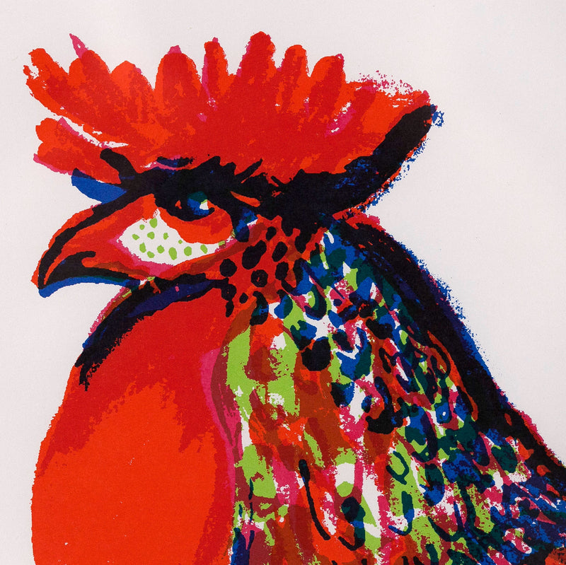 CHARLES PACHTER "ROOSTER" 1965