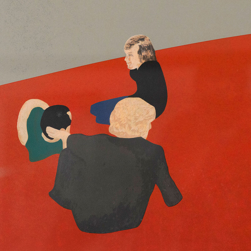 Charles Pachter Six Figures in the landscape 1978