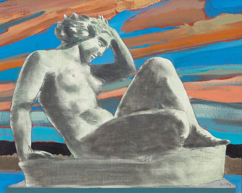 Charles Pachter, Statuesque, Painting, 1980, Caviar 20, 
