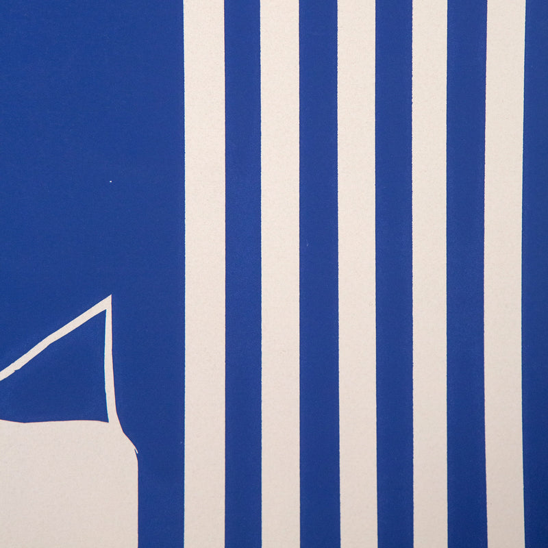 1971 lithograph by Canadian artist Charles Pachter. Pop art featuring Toronto TTC streetcar.