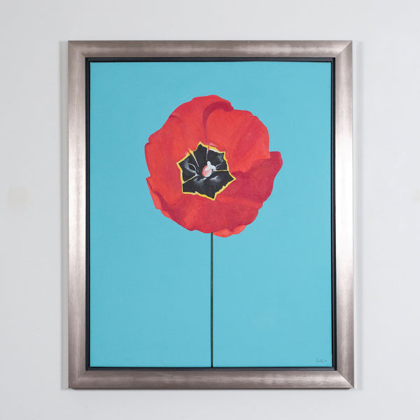 CHARLES PACHTER "TULIP" PAINTING, 2020