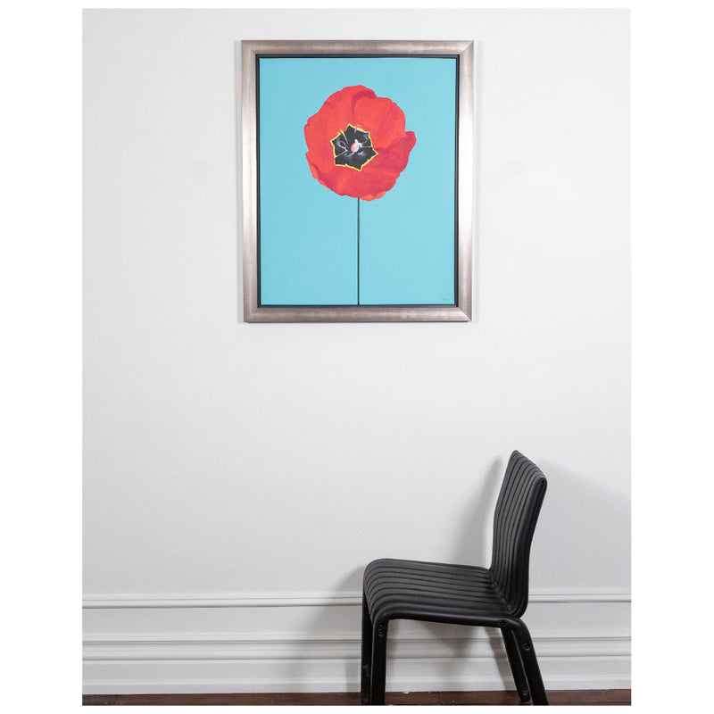 CHARLES PACHTER "TULIP" PAINTING, 2020