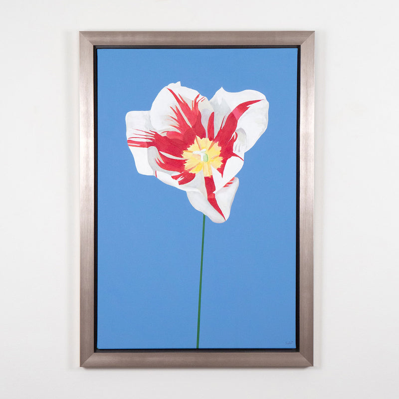 CHARLES PACHTER "GRAND TULIP" ACRYLIC ON CANVAS, 2020