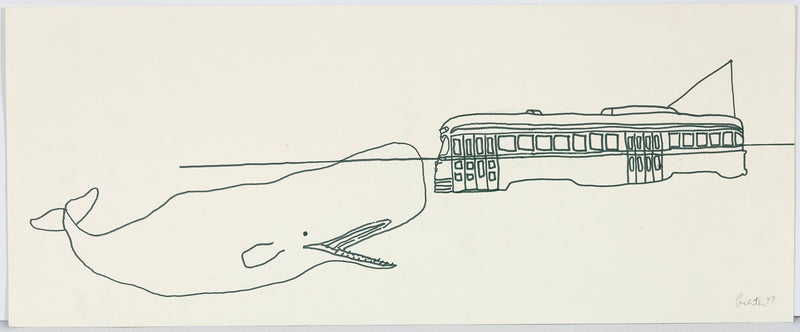 Charles Pachter Caviar20 drawing
