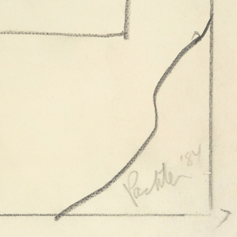 Charles Pachter, Hockey Knights in Canada, 1984, drawings, pencil on paper