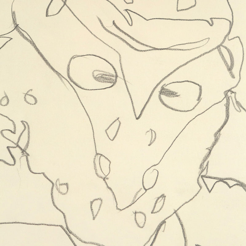 Charles Pachter, Hockey Knights in Canada, 1984, drawings, pencil on paper