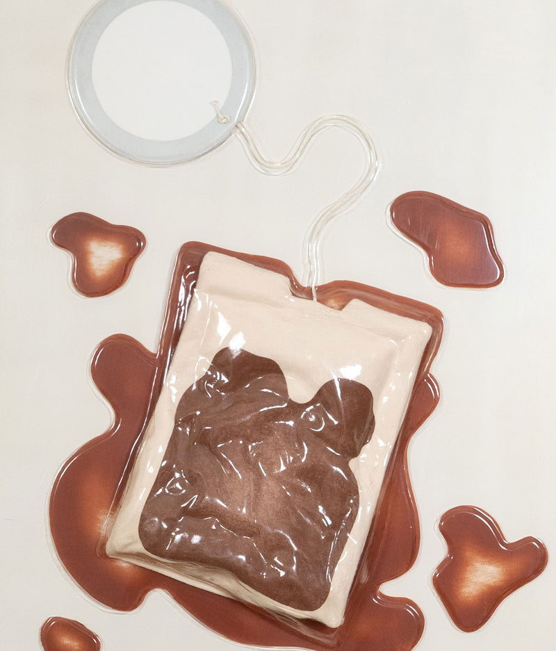 Claes Oldenburg, Tea Bag, Mixed Media Screenprint, 1966, Caviar20, Swedish American Artist 