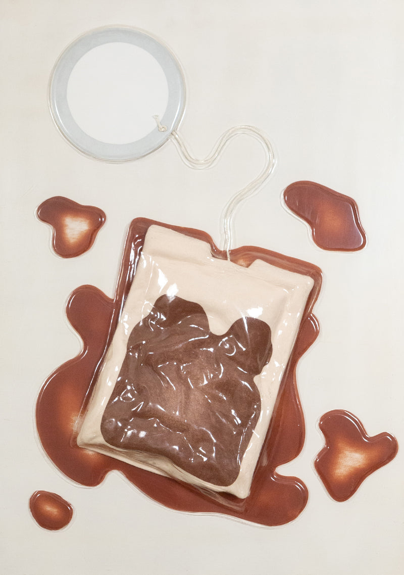 Claes Oldenburg, Tea Bag, Mixed Media Screenprint, 1966, Caviar20, Swedish American Artist 