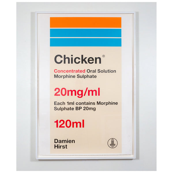 Damien Hirst, Chicken: Last Supper, Screenprint, 1999, Caviar20