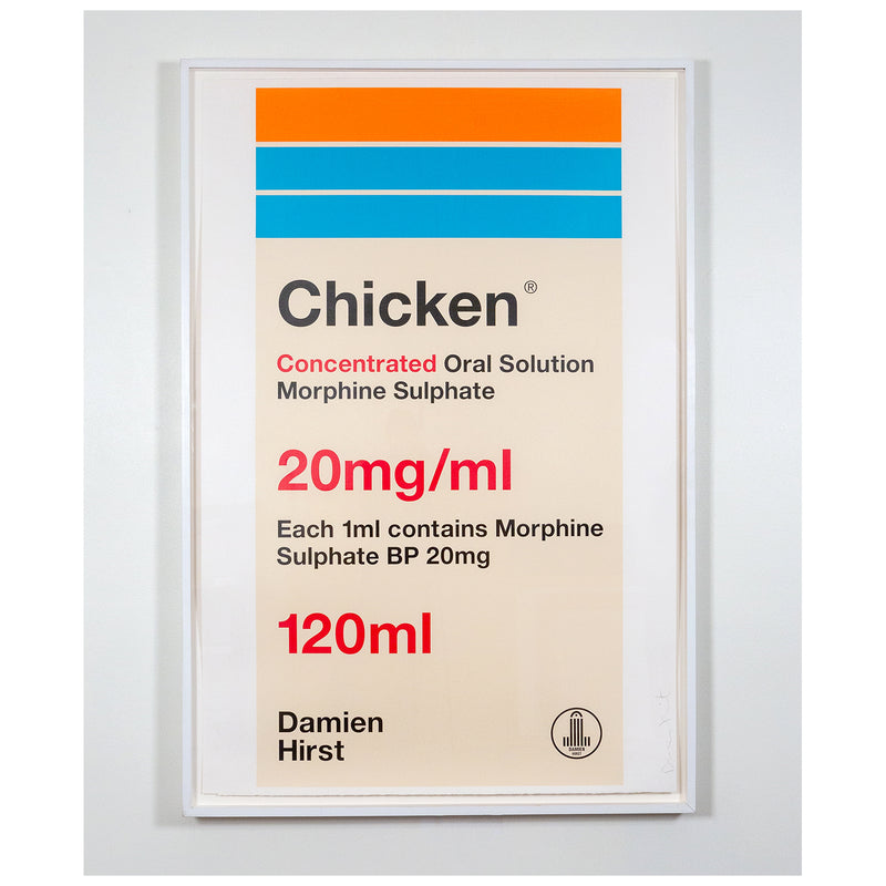 Damien Hirst, Chicken: Last Supper, Screenprint, 1999, Caviar20