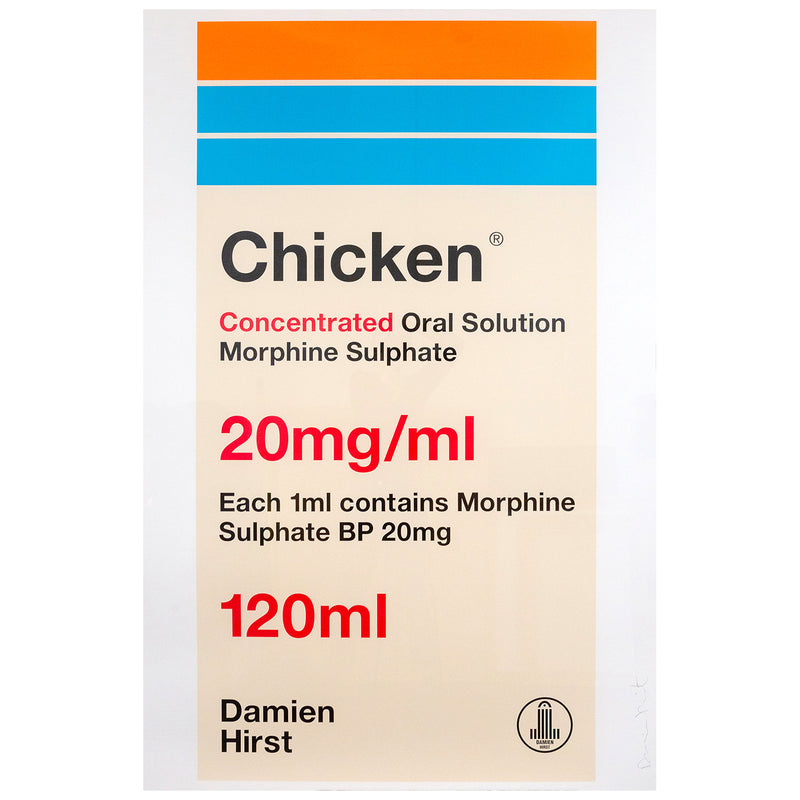 Damien Hirst, Chicken: Last Supper, Screenprint, 1999, Caviar20