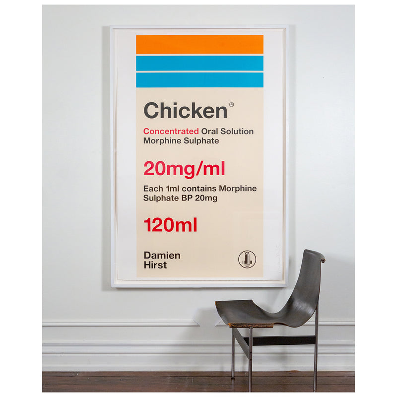 Damien Hirst, Chicken: Last Supper, Screenprint, 1999, Caviar20