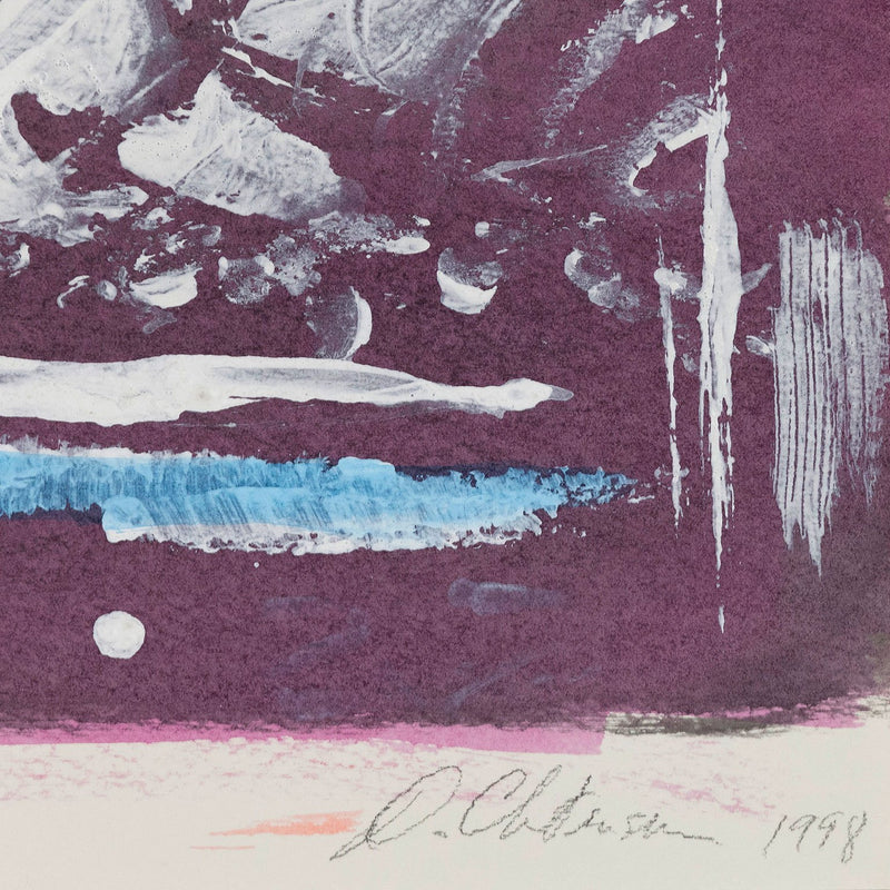 Dan Christensen Grape Crush 1998 Caviar20 acrylic on paper