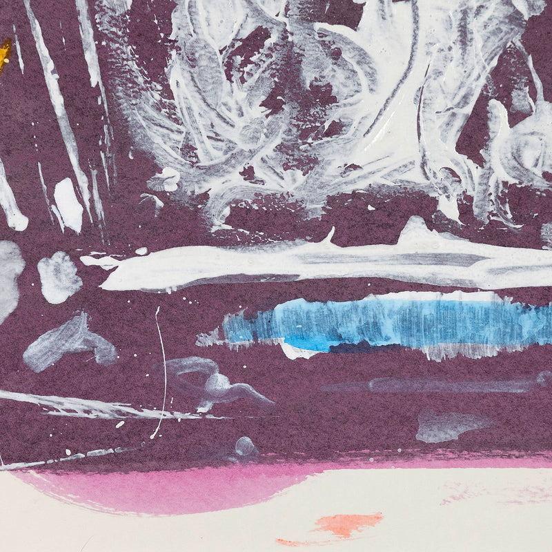 Dan Christensen Grape Crush 1998 Caviar20 acrylic on paper