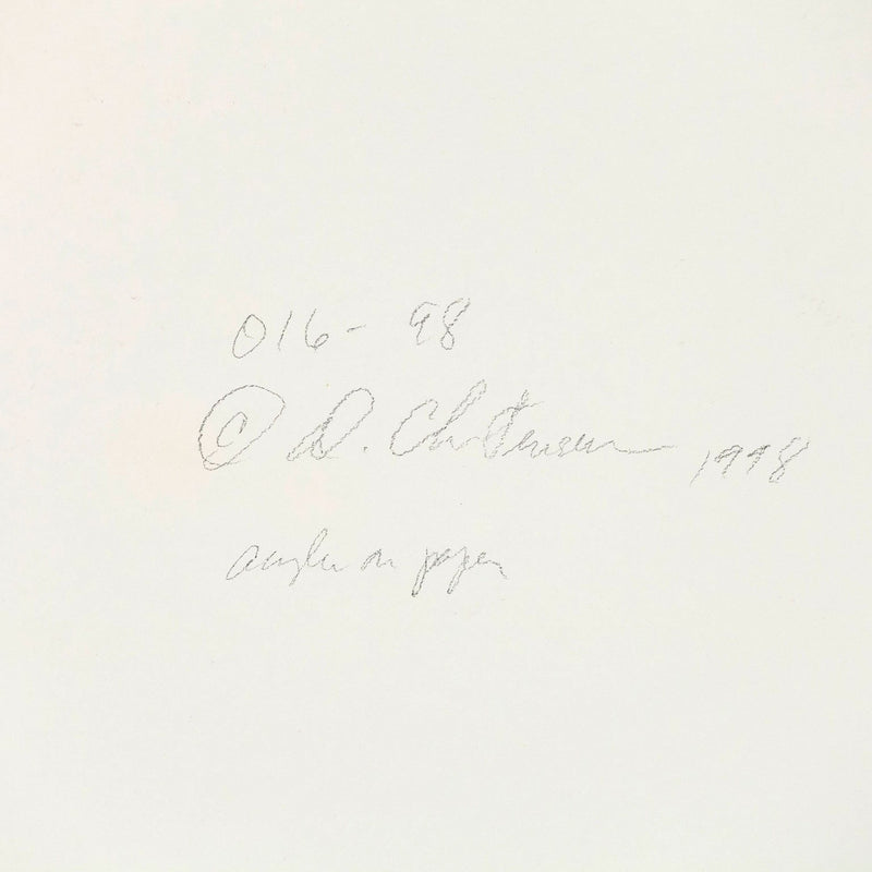Dan Christensen Grape Crush 1998 Caviar20 acrylic on paper