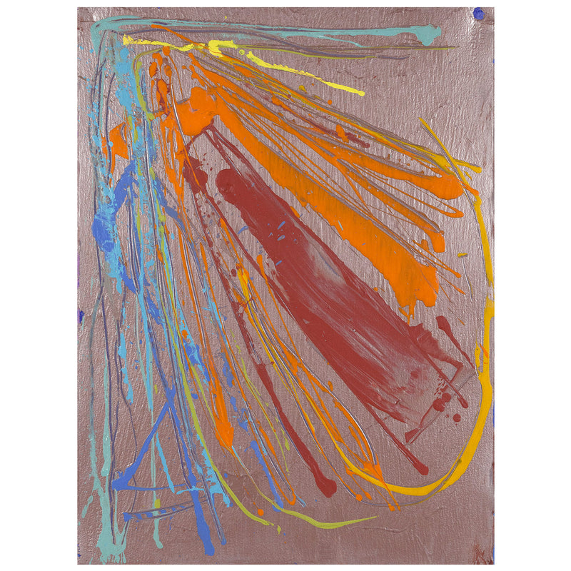 Dan Christensen Indian Summer 1983 work on paper Caviar20