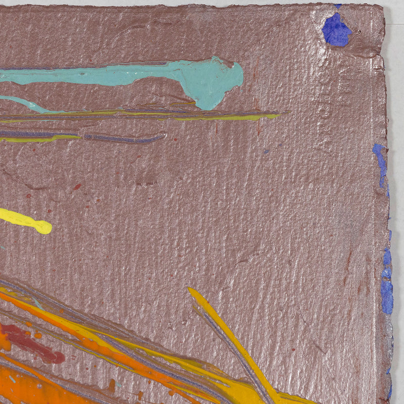 Dan Christensen Indian Summer 1983 work on paper Caviar20