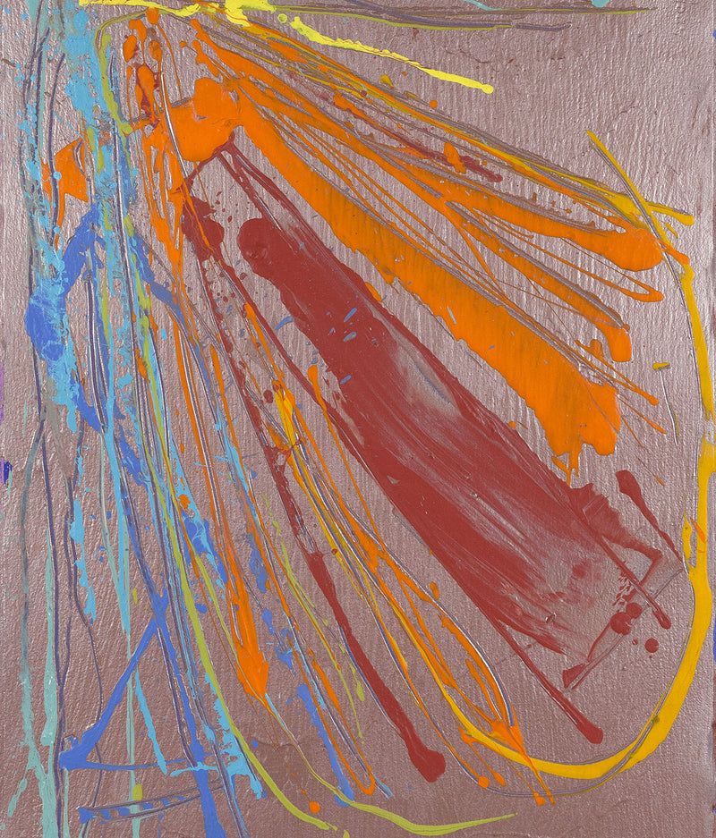 Dan Christensen Indian Summer 1983 work on paper Caviar20