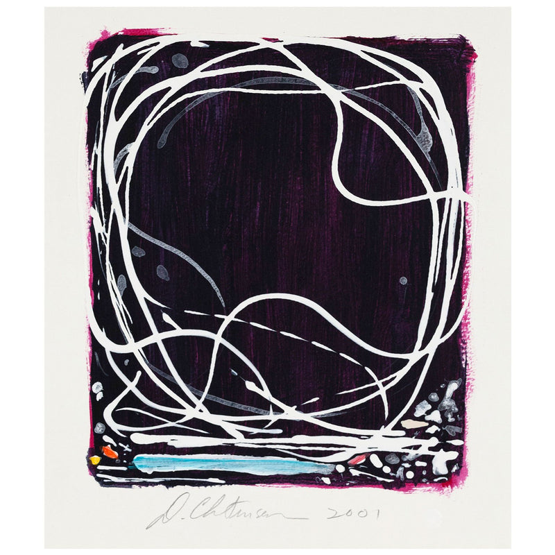 Dan Christensen Licorice 2001 Caviar20 work on paper