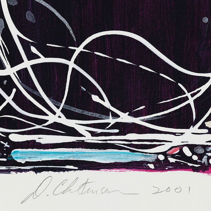 Dan Christensen Licorice 2001 Caviar20 work on paper