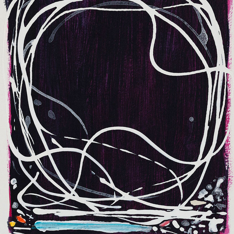 Dan Christensen Licorice 2001 Caviar20 work on paper