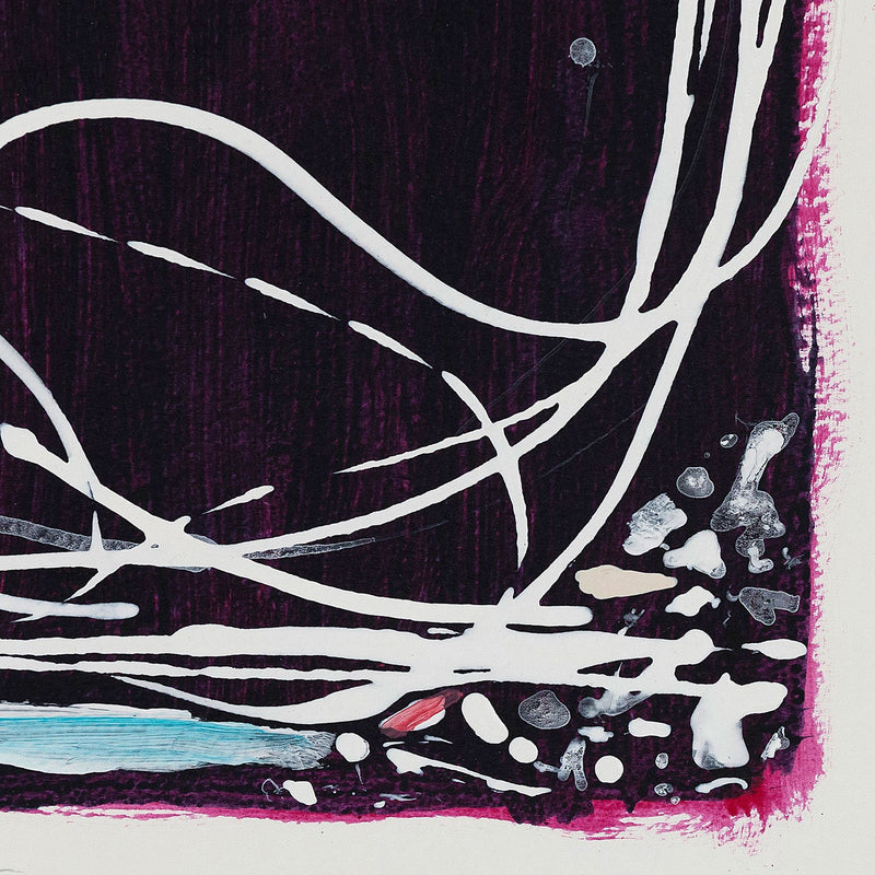 Dan Christensen Licorice 2001 Caviar20 work on paper