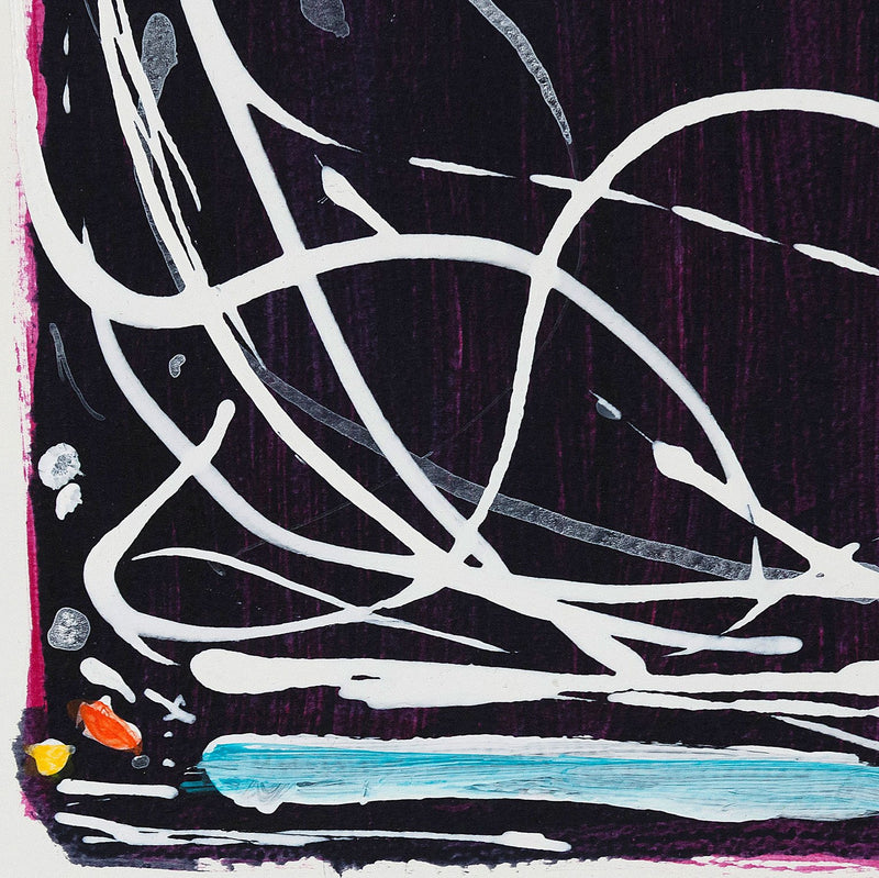Dan Christensen Licorice 2001 Caviar20 work on paper