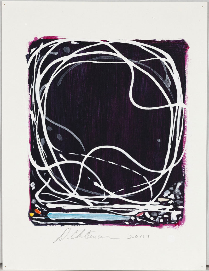 Dan Christensen Licorice 2001 Caviar20 work on paper