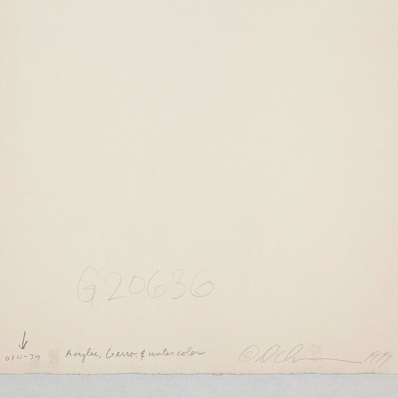 Dan Christensen Pistachio 1979 Caviar20 work on paper