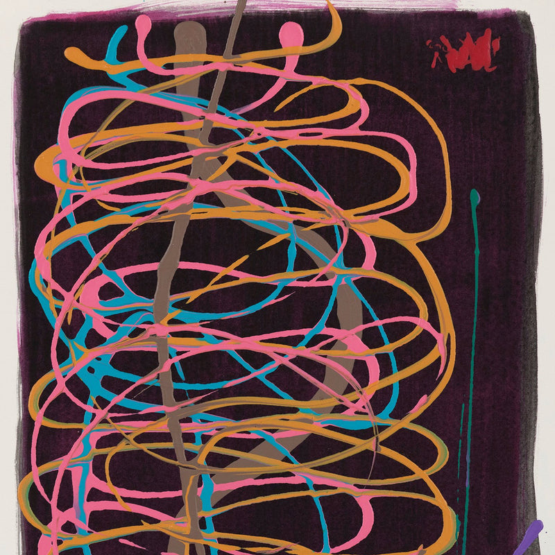 Dan Christensen Sweaty 2005 Caviar20 work on paper