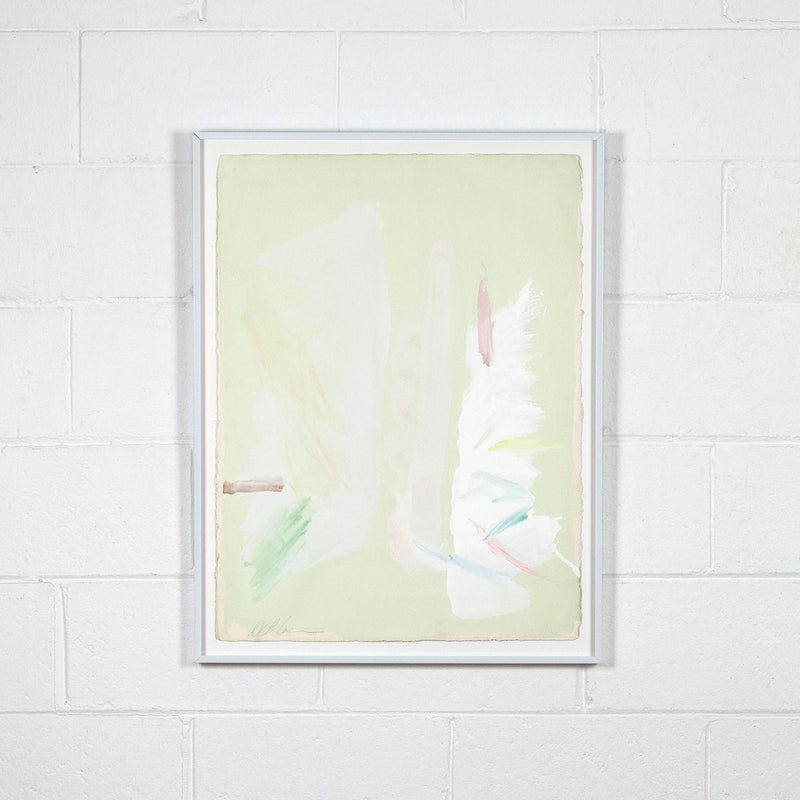 Dan Christensen Pistachio 1979 Caviar20 work on paper