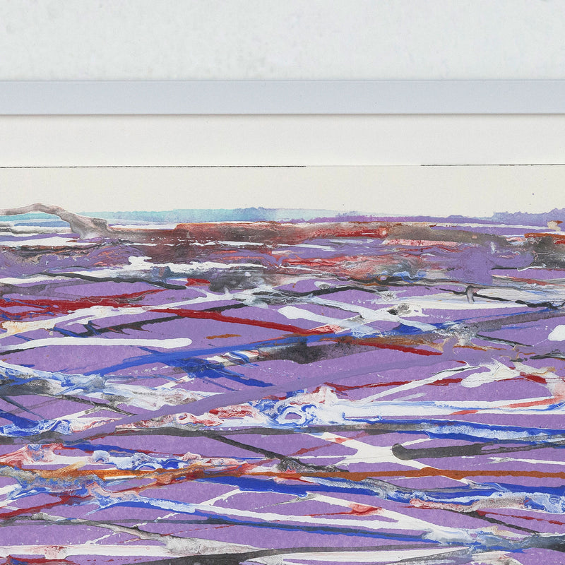 Dan Christensen Violet Loops 2003 works on paper Caviar20