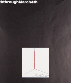 Dan Flavin, Cornered Installations 1963-1970 Exhibition Poster, 1970, Caviar20