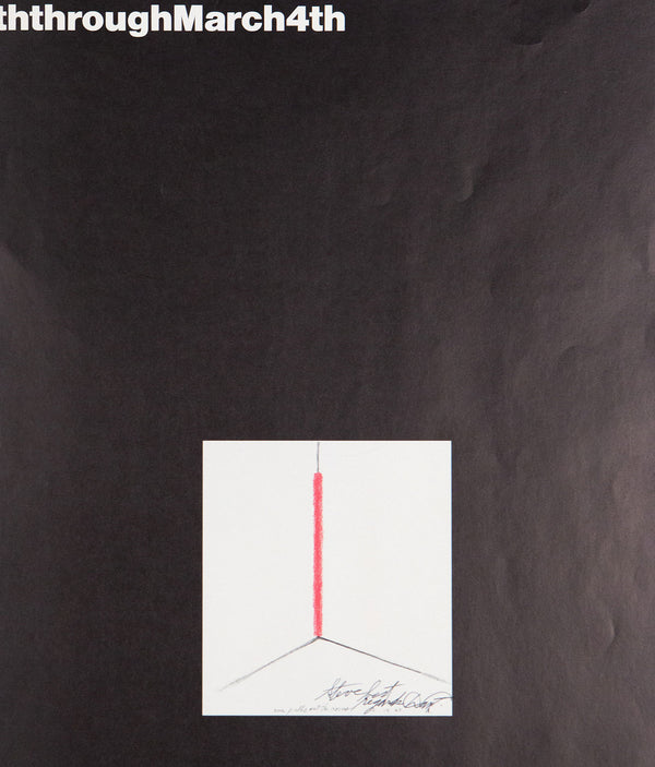 Dan Flavin, Cornered Installations 1963-1970 Exhibition Poster, 1970, Caviar20