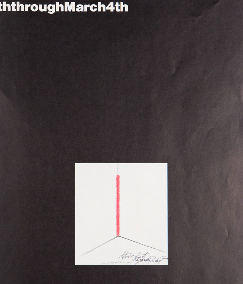 Dan Flavin, Cornered Installations 1963-1970 Exhibition Poster, 1970, Caviar20