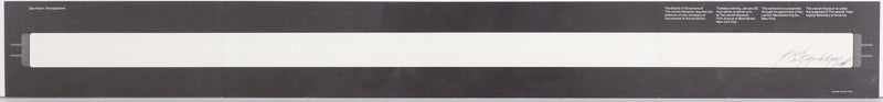 Dan Flavin, Jewish Museum New York, NY, Exhibition Poster, Offset lithograph, 1970, Caviar20, American Art