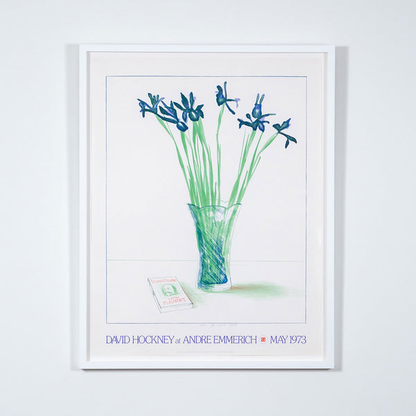David Hockney, Irises, Offset Lithograph, 1973, Caviar20