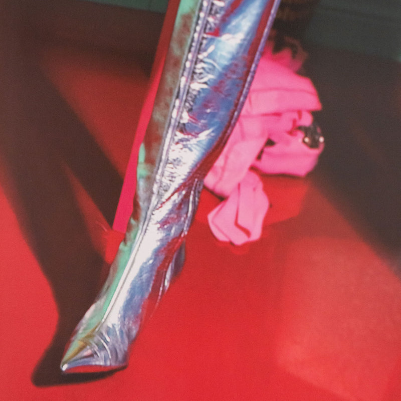 David LaChapelle "B.F.F." C-print. 2006. This work “B.F.F.” manifests some of the artists’ favorite ingredients: well-oiled, nearly-nude bodies, an affinity for fashion, and a celebration of material excess, all realized in a slick bright palette.