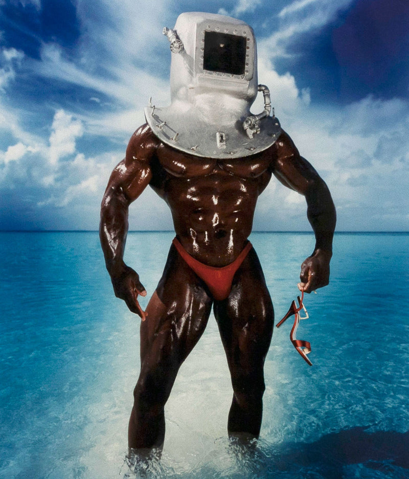 David LaChapelle Caviar20 Man with Diving Bell