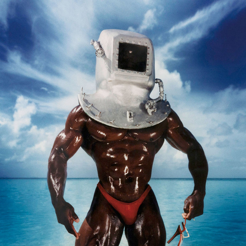 DAVID LACHAPELLE "MAN WITH DIVING BELL" 1995