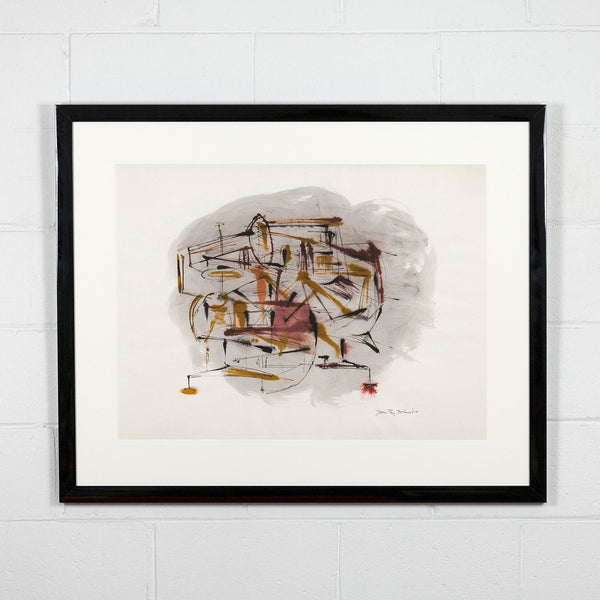 Dorothy Dehner Untitled 1954 watercolor Caviar20