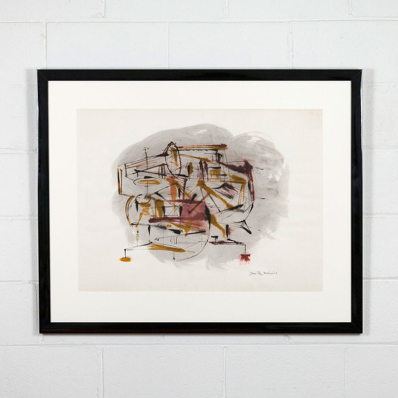 Dorothy Dehner Untitled 1954 watercolor Caviar20